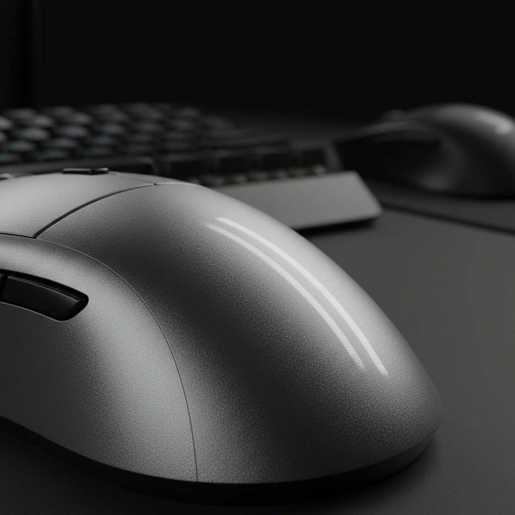 How Coating Texture Influences Grip on Aluminum Alloy Mice