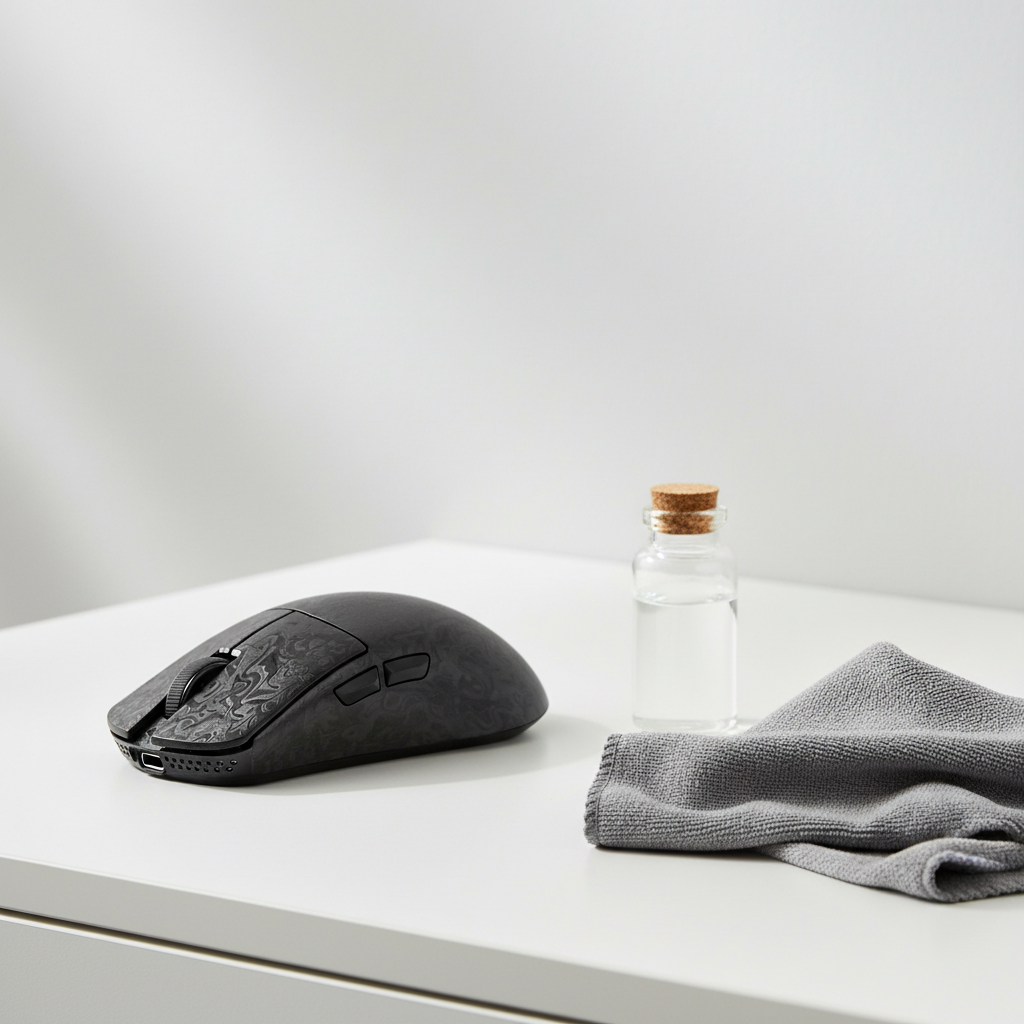 Why Carbon Fiber Mice Need Alcohol-Free Cleaning Solutions