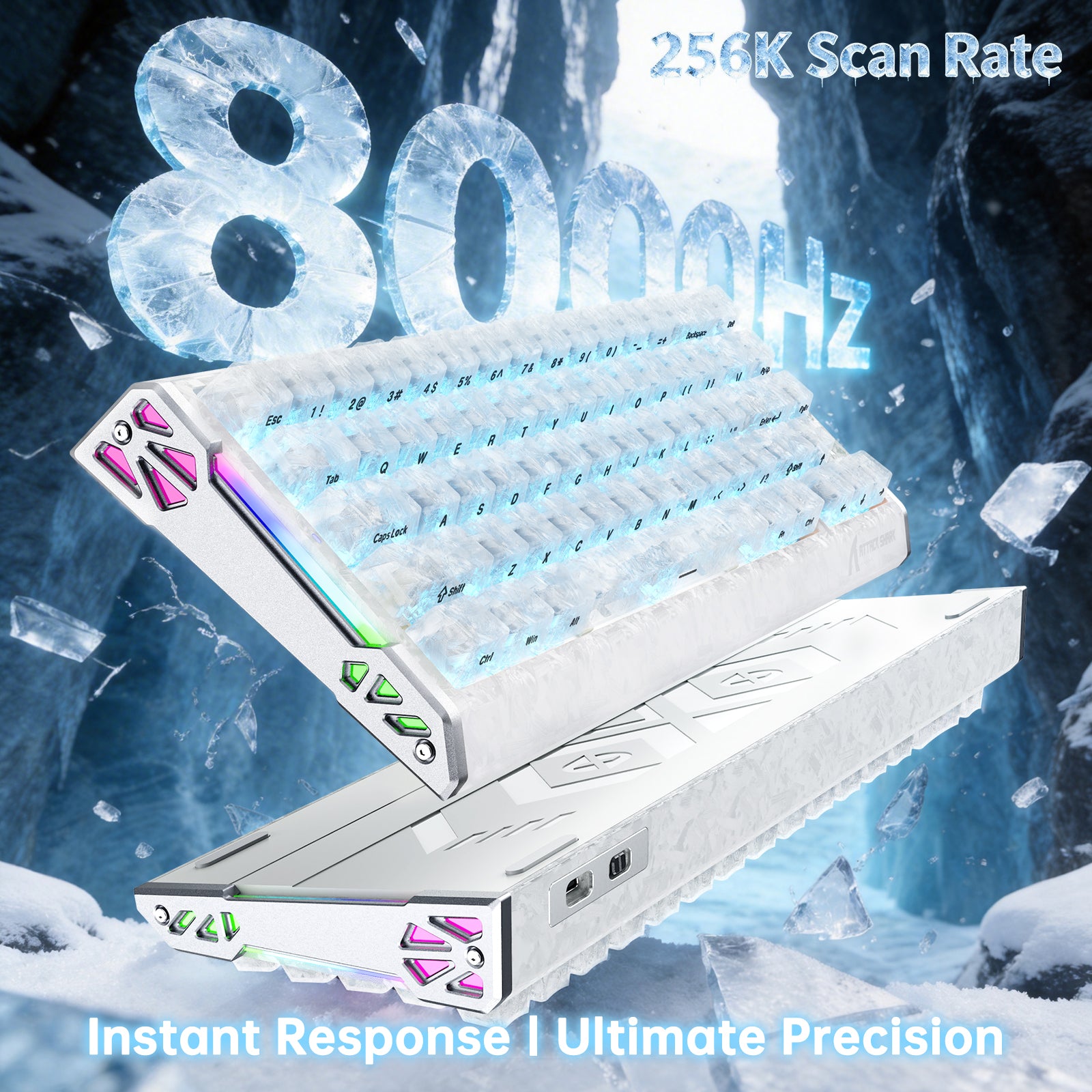 ATTACK SHARK X11 ULTRA & R68 HE Carbon Fiber Gaming Bundle