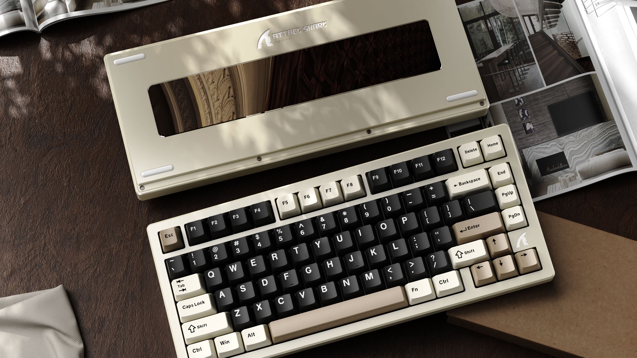 ATTACK SHARK X75 Full Aluminum Keyboard