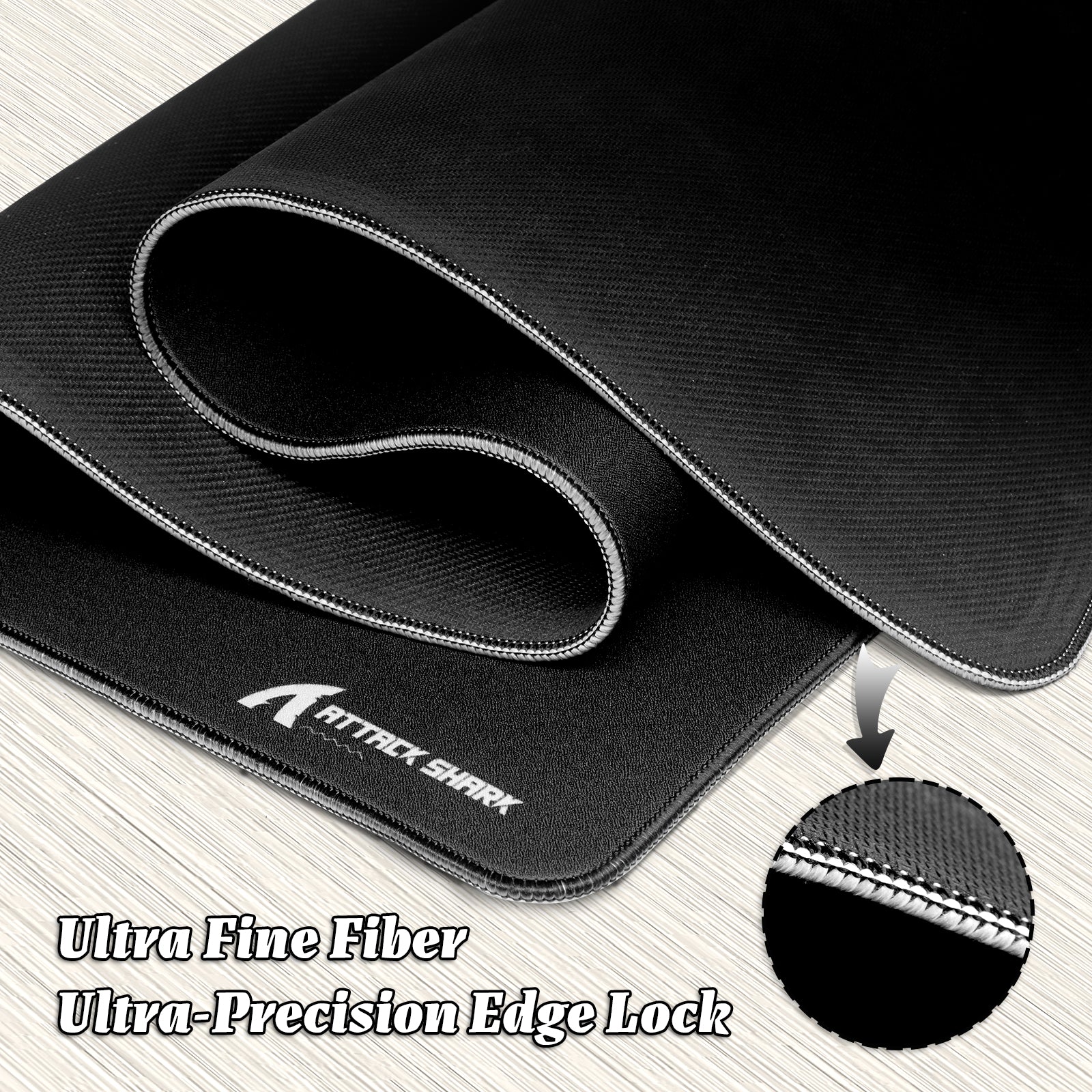 Alfombrilla para ratón de eSport ATTACK SHARK CM02PRO (900x400x4 MM)