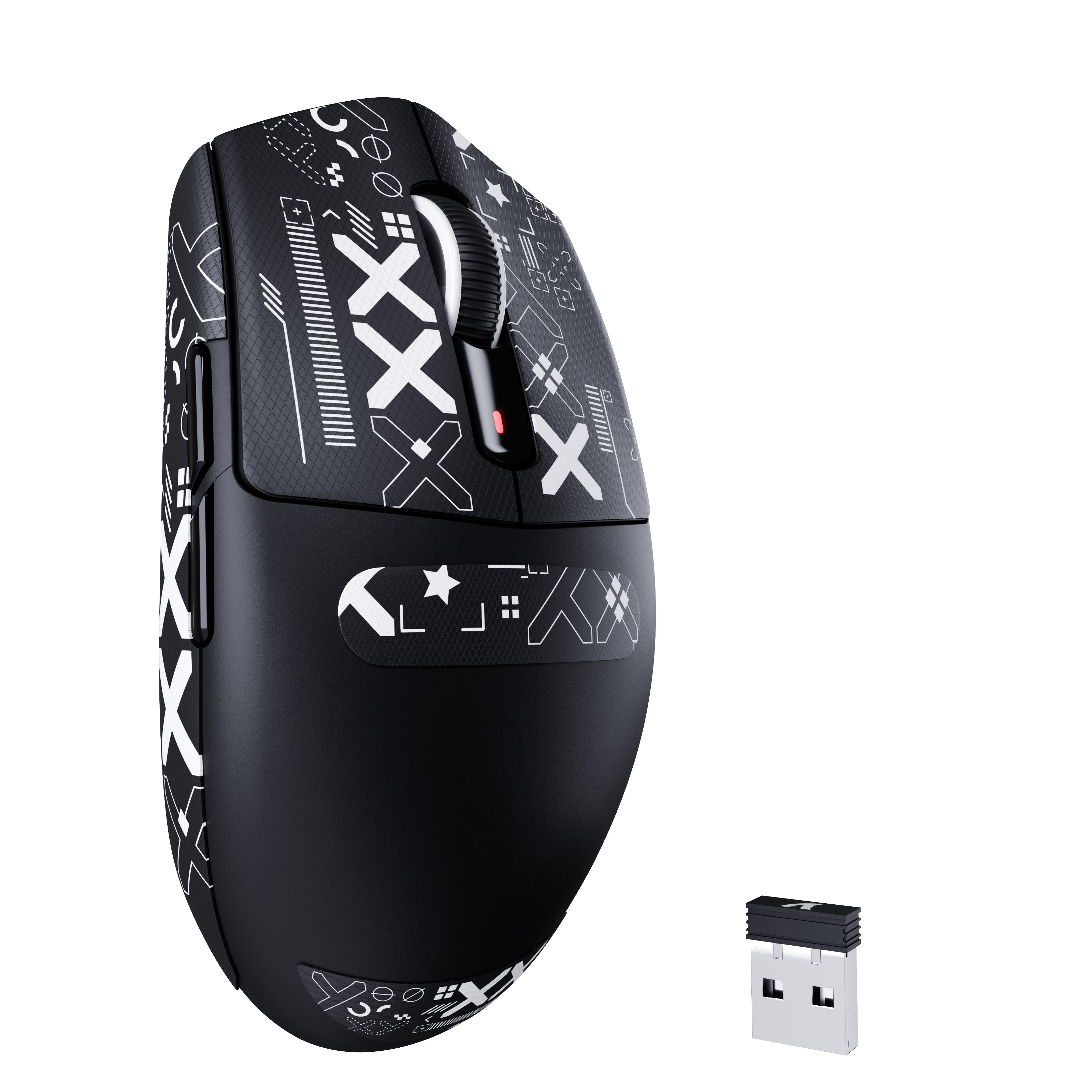 ATTACK SHARK G3 Ratón inalámbrico para juegos trimodo 25000 DPI Ultraligero