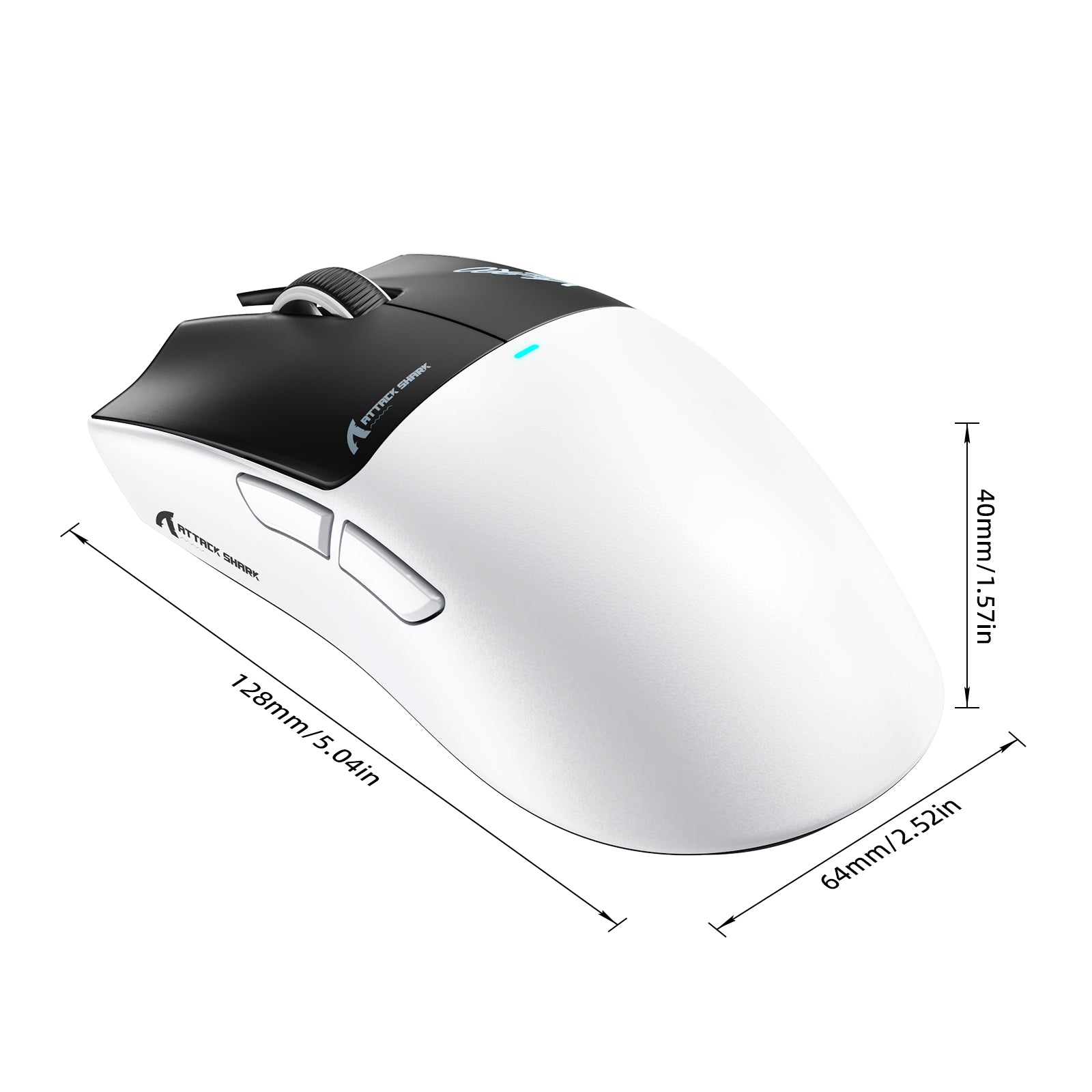 ATTACK SHARK X11 PRO V2 Wireless Gaming Mouse with TFT Display Charging Dock
