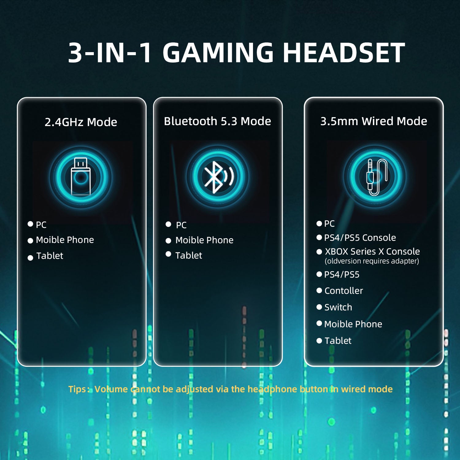 ATTACK SHARK L80PRO Wireless Gaming Headset