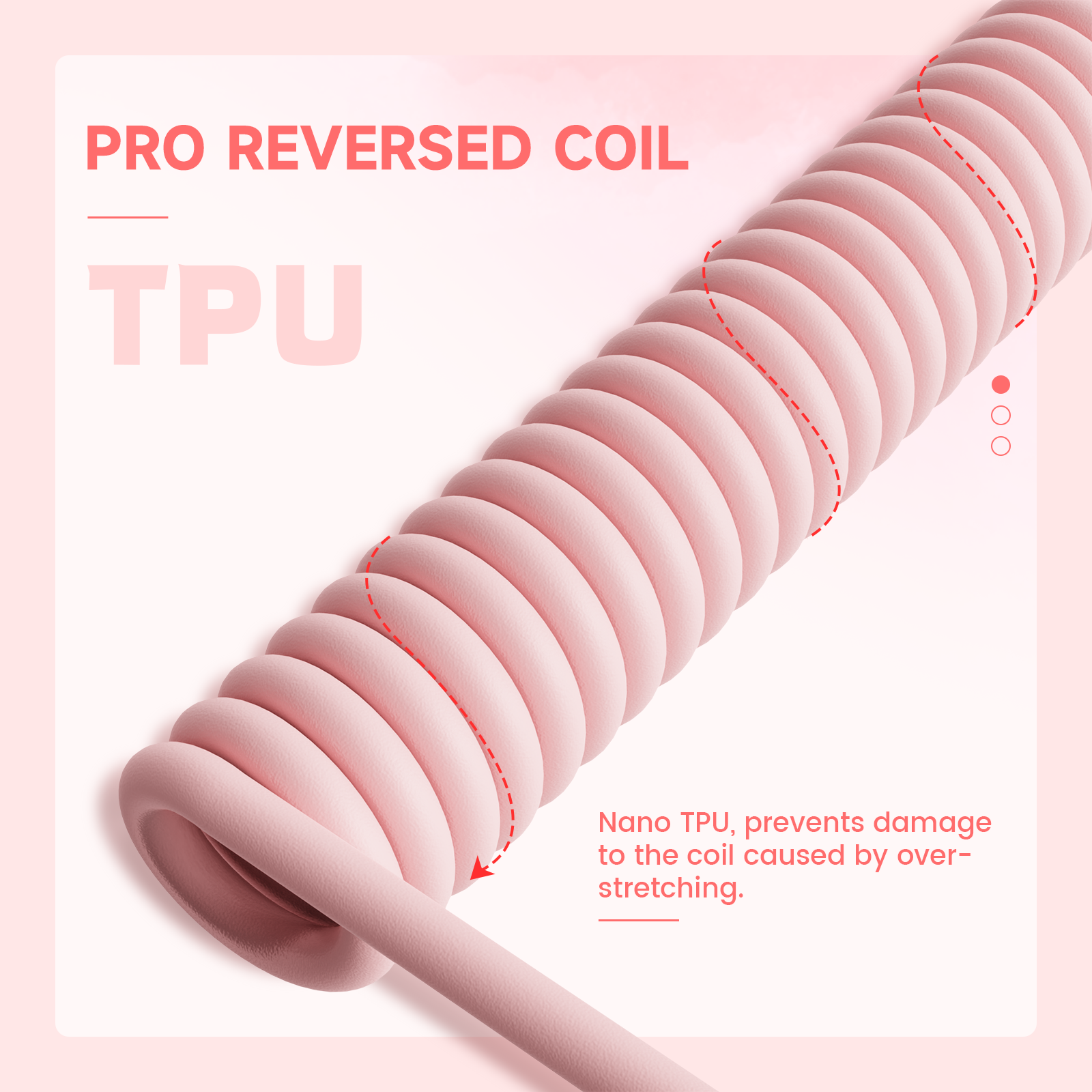 ATTACK SHARK C01Ultra Custom Aviator Kabel für 8KHz Magnetische Tastatur