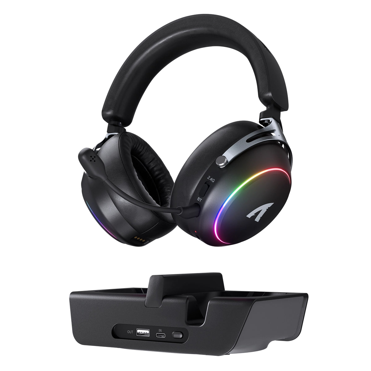 Coming Soon: ATTACK SHARK X60 Wireless Gaming Headset With Magnetic Charging Dock