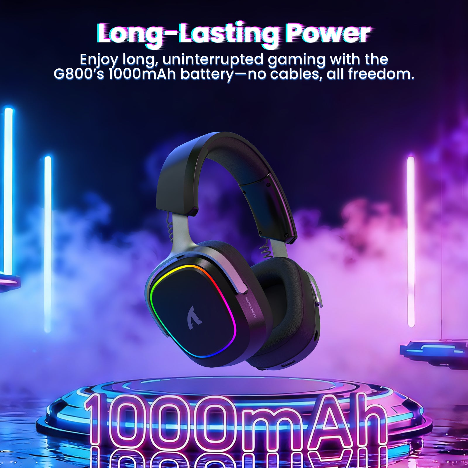 ATTACK SHARK G800 Kabelloses Gaming-Headset