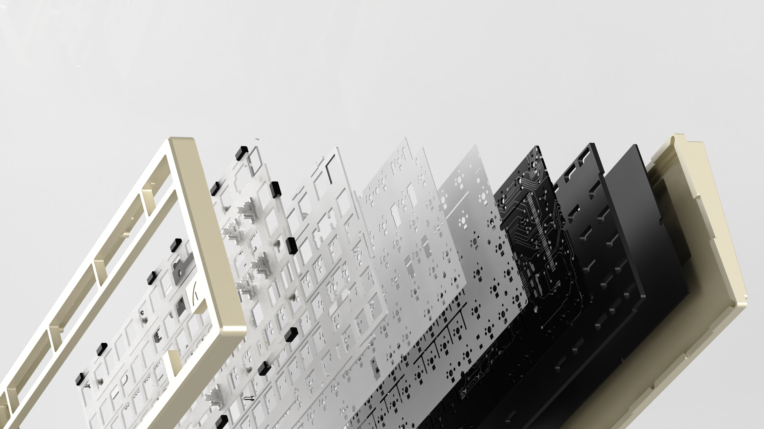 ATTACK SHARK X75 Full Aluminum Keyboard