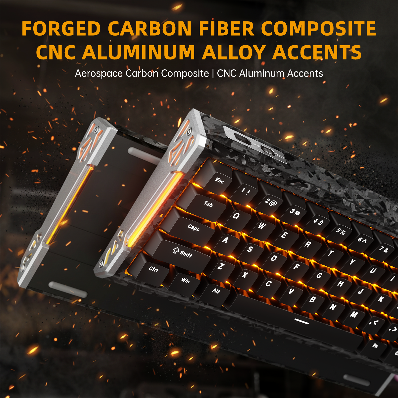 Pack gaming ATTACK SHARK R68 HE & R11 ULTRA en fibre de carbone