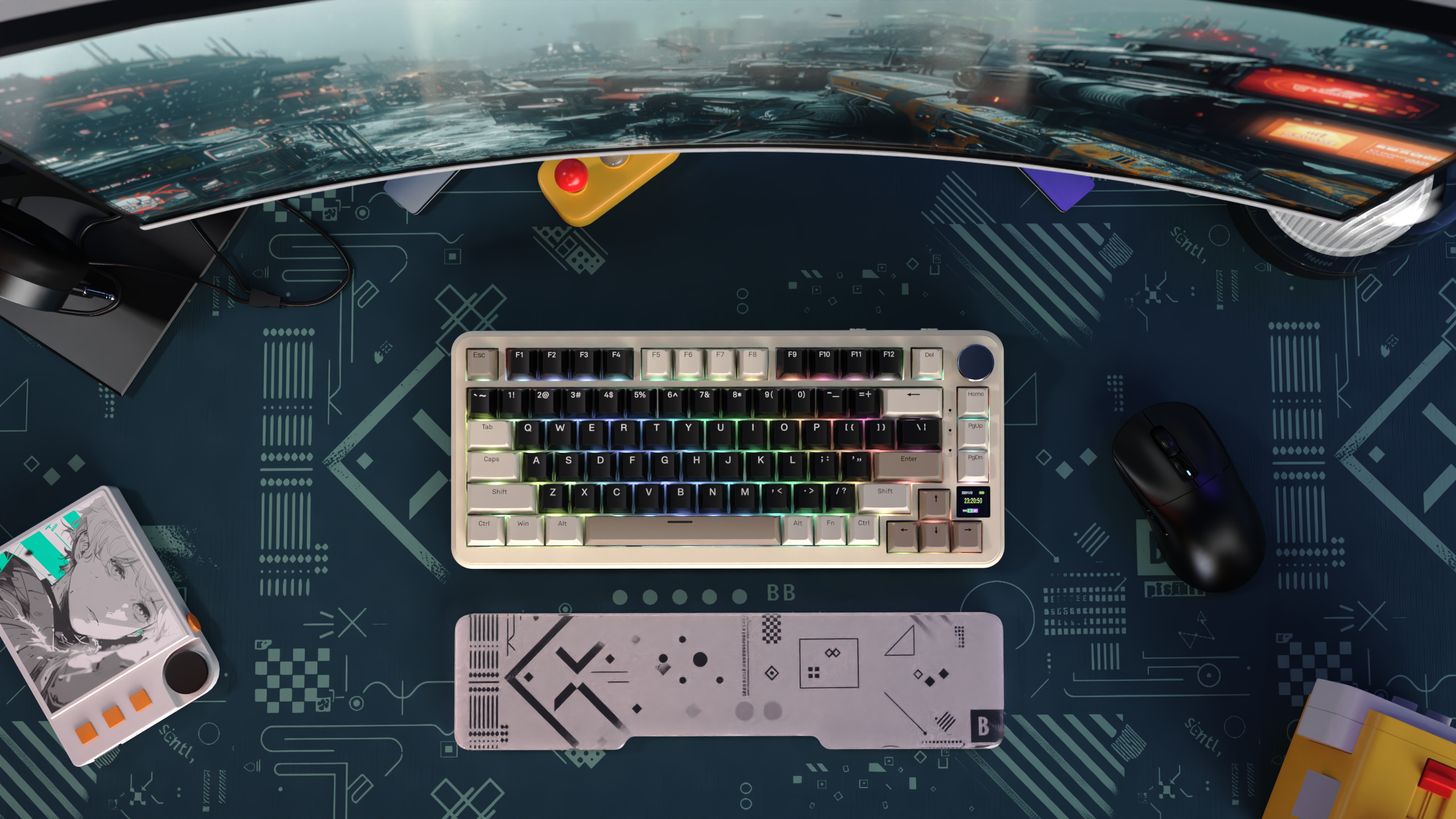 ATTACK SHARK X85PRO Tri-mode Gasket Mechanical Keyboard