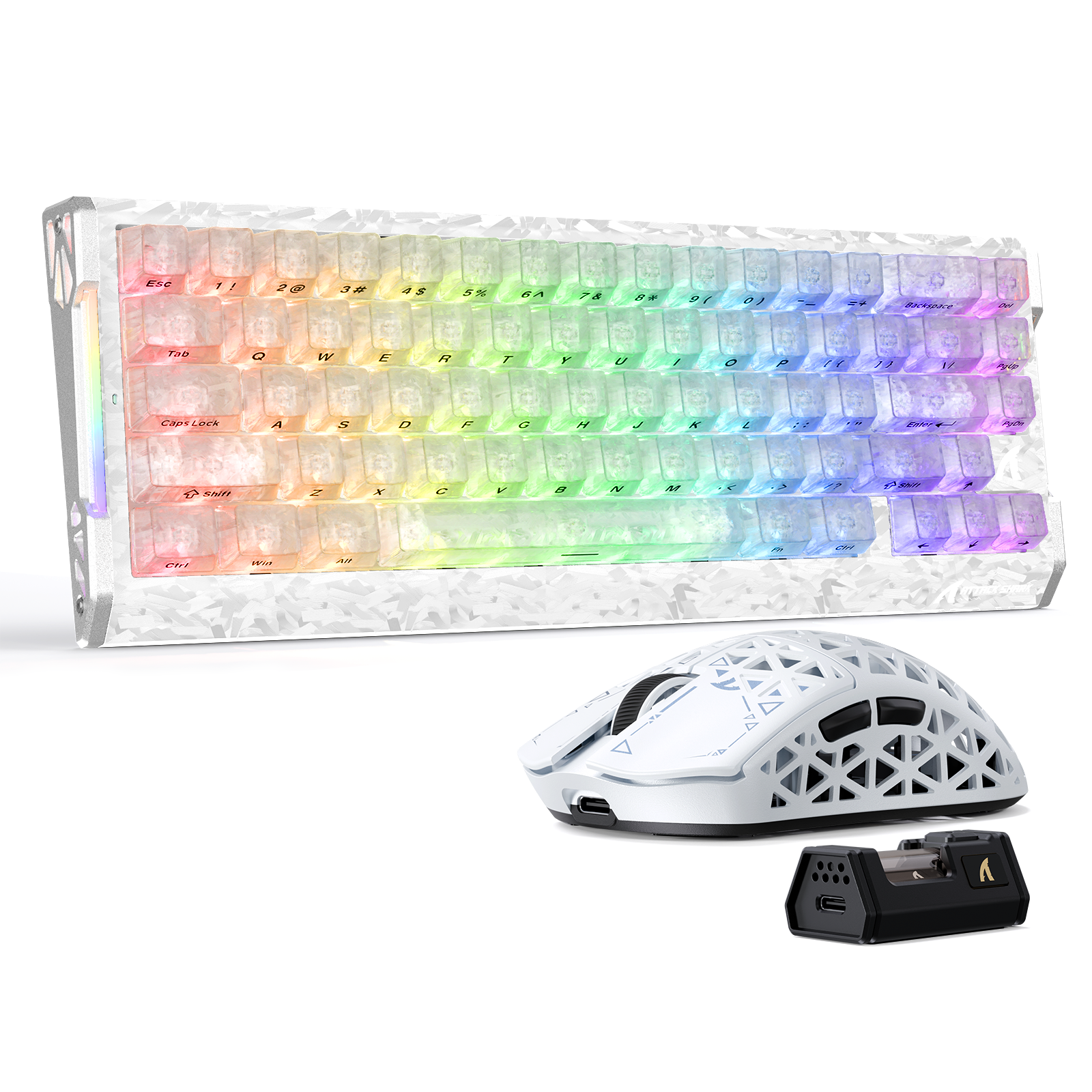 ATTACK SHARK R68 HE & R5 ULTRA カーボンファイバーゲーミングバンドル