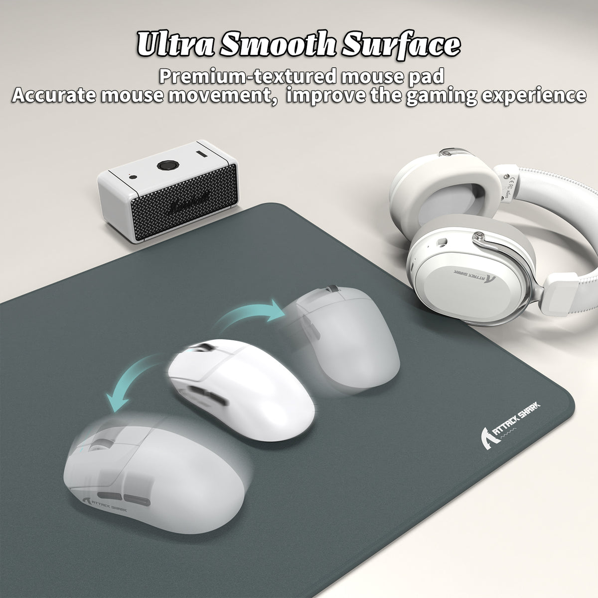Tapis de Souris Gaming eSport ATTACK SHARK CM02PRO (900x400x4 MM)