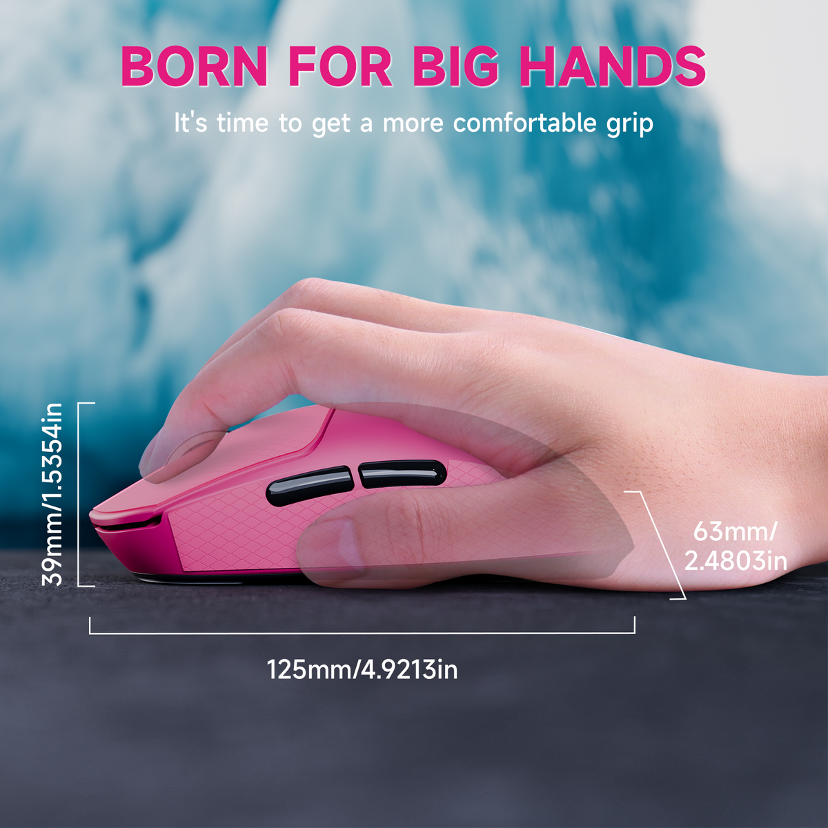 Mouse gamer sem fio de três modos ATTACK SHARK X8 PLUS com cabo C06 ULTRA