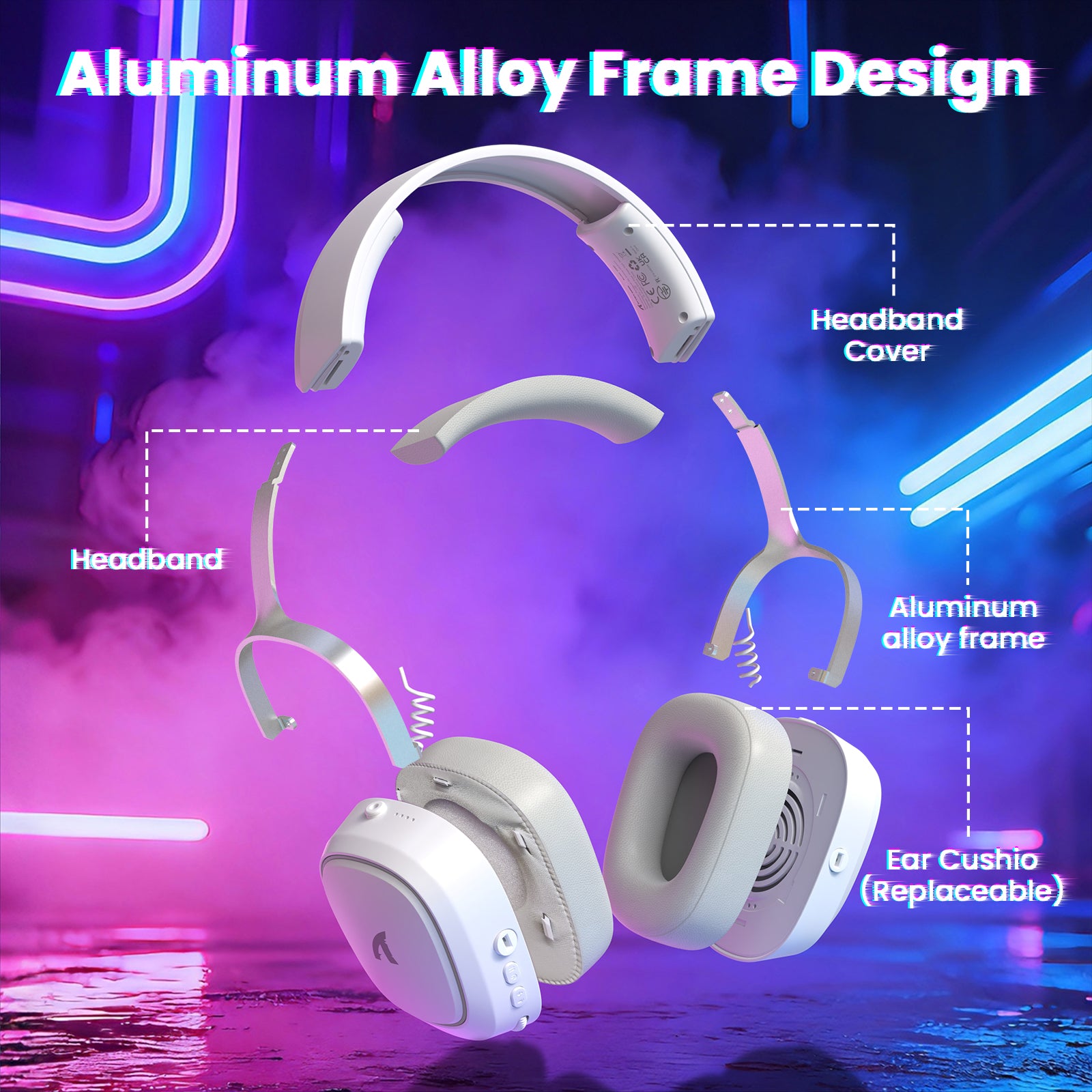 ATTACK SHARK G800 Kabelloses Gaming-Headset