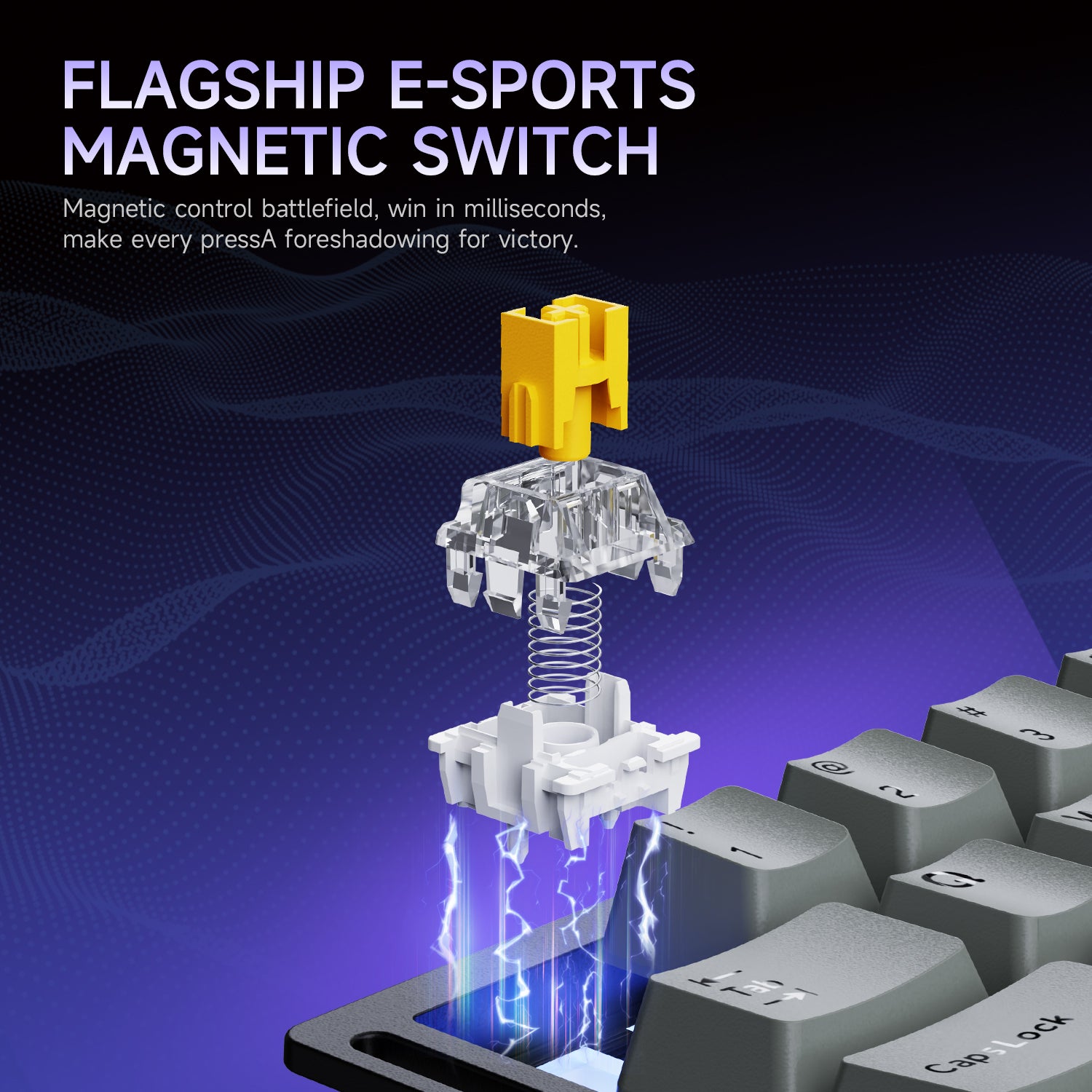 ATTACK SHARK x AJAZZ AK029 Wired One-Handed Mechanical Keyboard