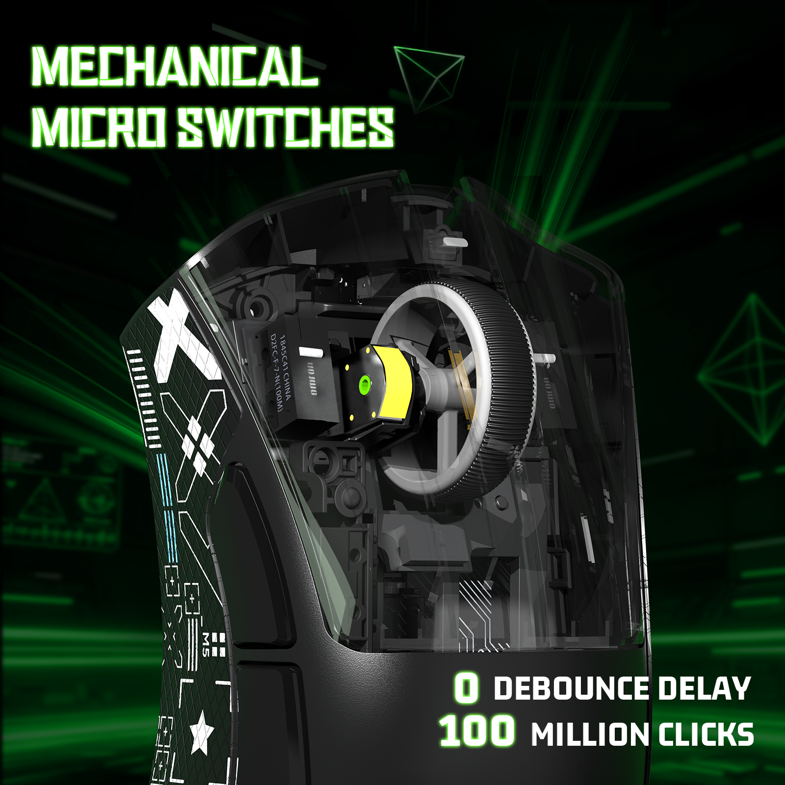 Ratón para juegos ultraligero de tres modos ATTACK SHARK V3