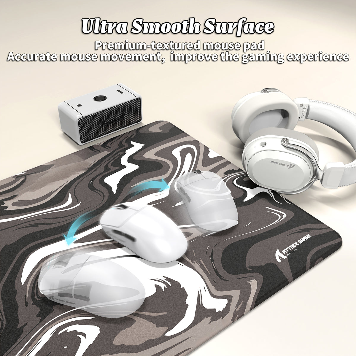 Tapis de Souris Gaming eSport ATTACK SHARK CM02PRO (900x400x4 MM)