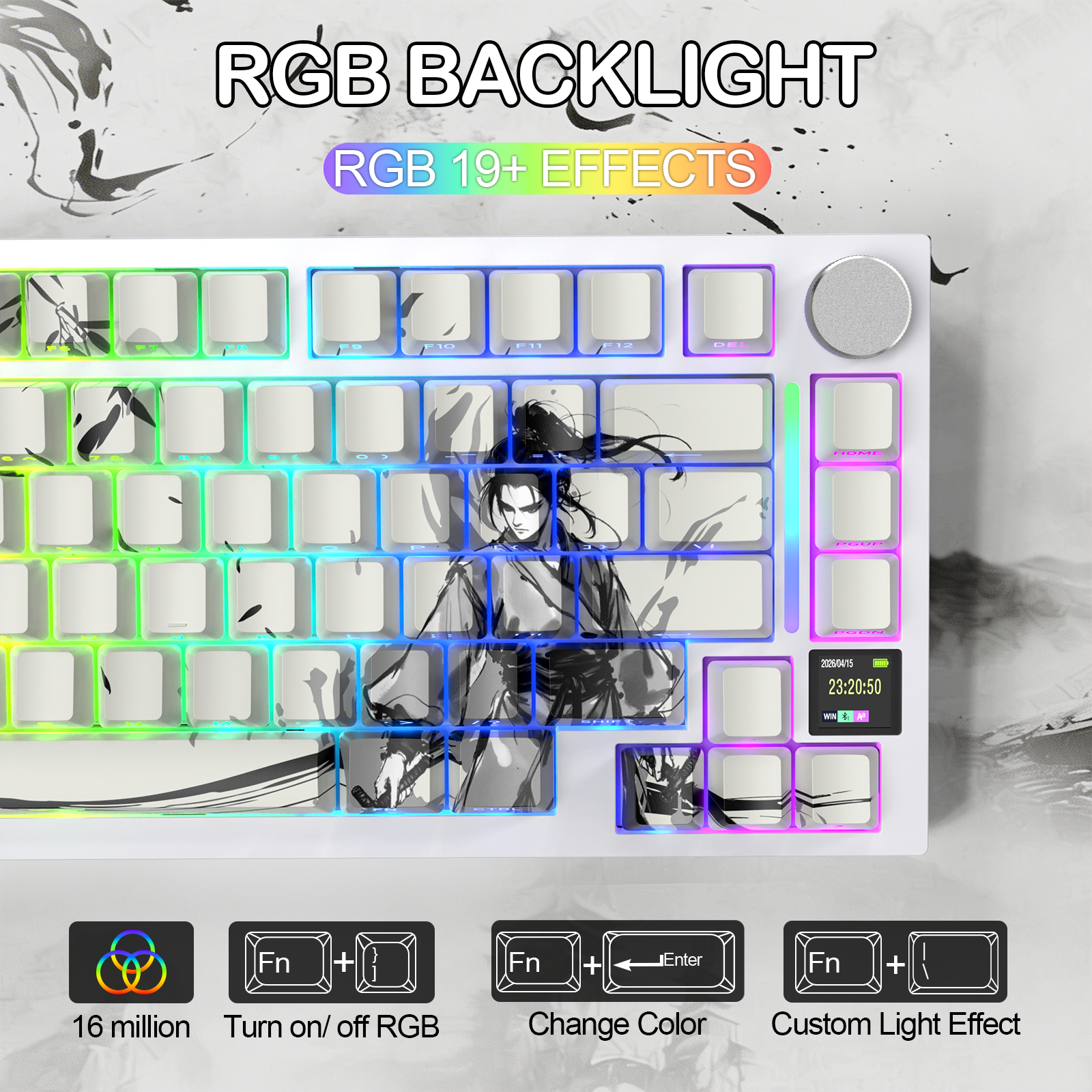 ATTACK SHARK X820Ultra Tri-mode 가스켓 기계식 키보드