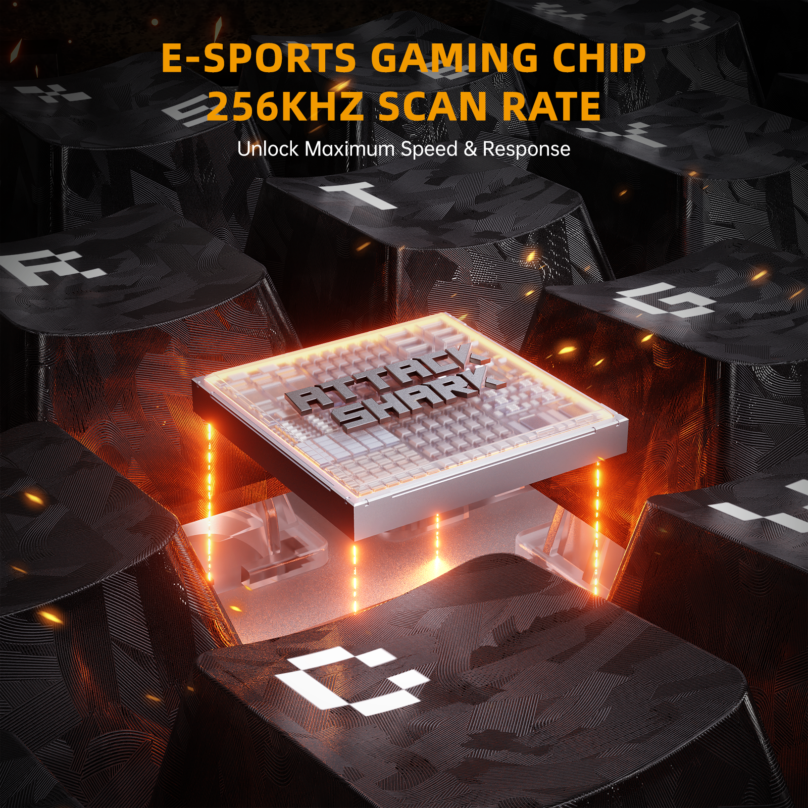 Pack gaming ATTACK SHARK R68 HE & R11 ULTRA en fibre de carbone