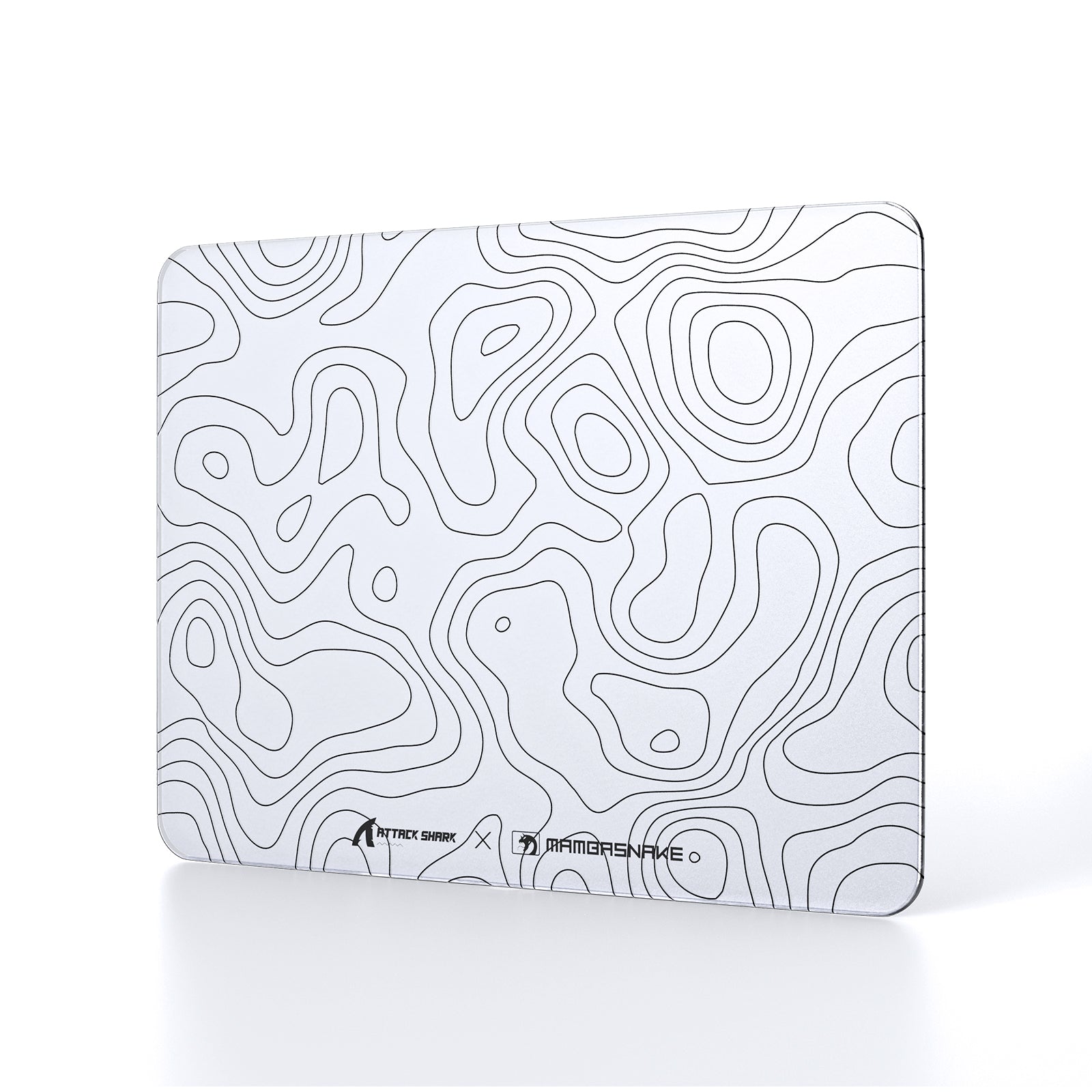 ATTACK SHARK CM05 Gaming-Mauspad aus gehärtetem Glas