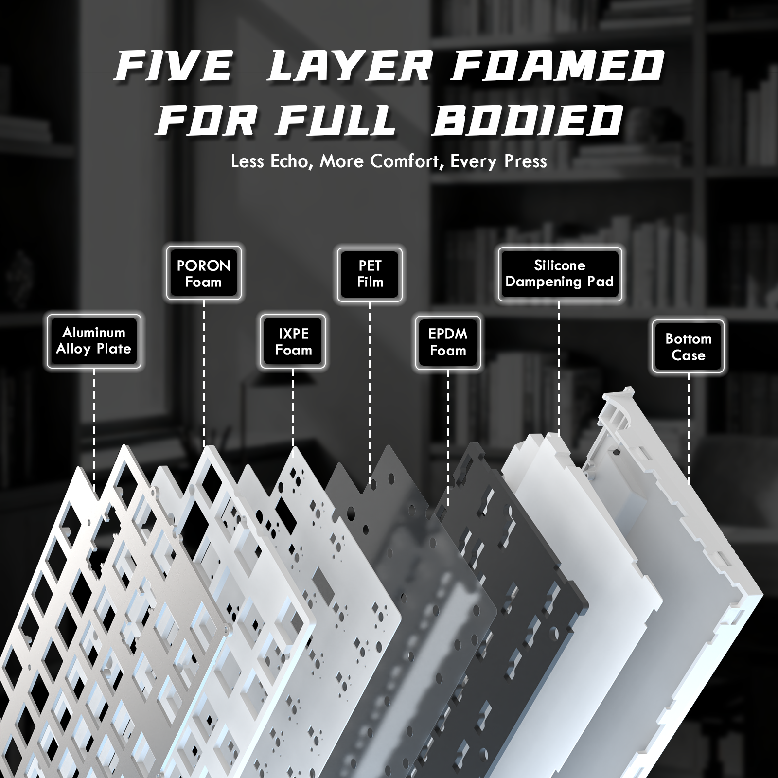 ATTACK SHARK R85 HE Rapid Trigger-Tastatur mit Magnetschalter und benutzerdefinierter Leuchtbox