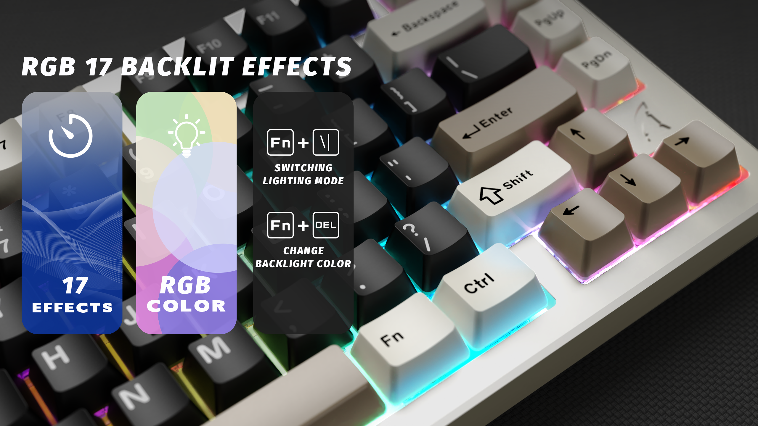 ATTACK SHARK X75 Full Aluminum Keyboard