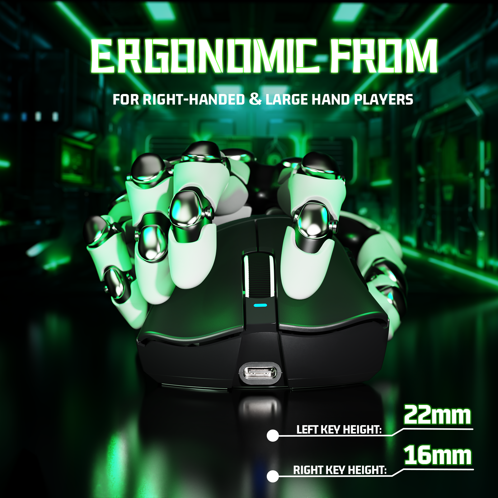 Ratón para juegos ultraligero de tres modos ATTACK SHARK V3