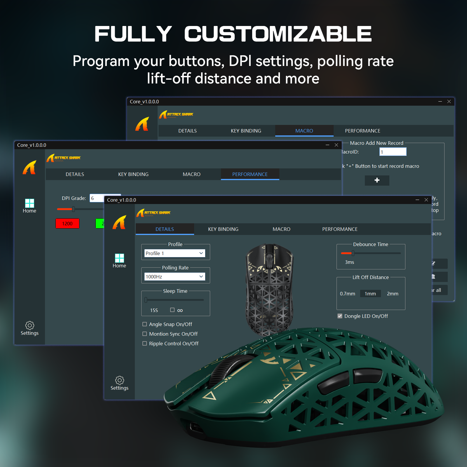 ATTACK SHARK R5 Ultra Carbon Fiber Wireless 8K PAW3950MAX Gaming Mouse