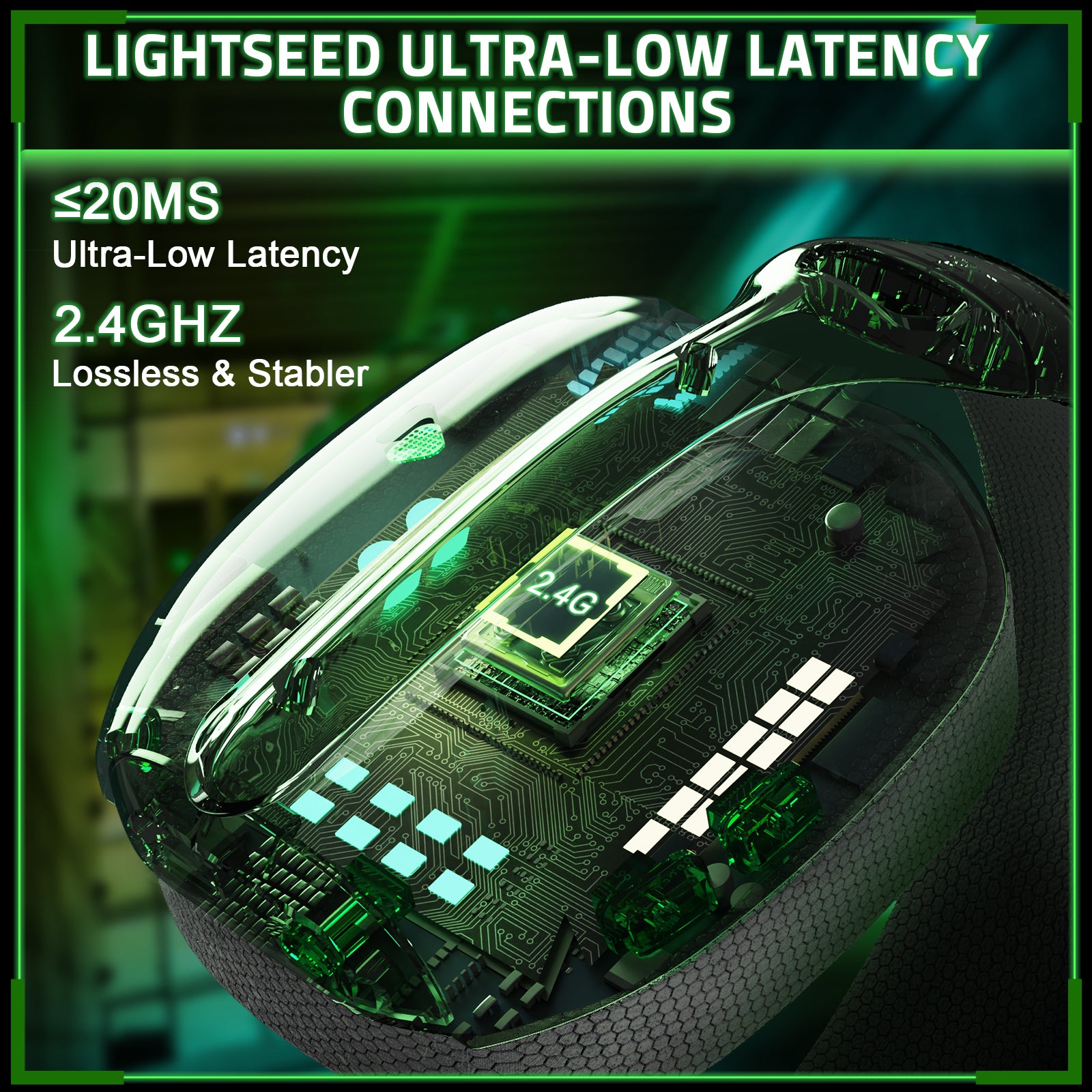 ATTACK SHARK L80PRO ワイヤレス ゲーミング ヘッドセット