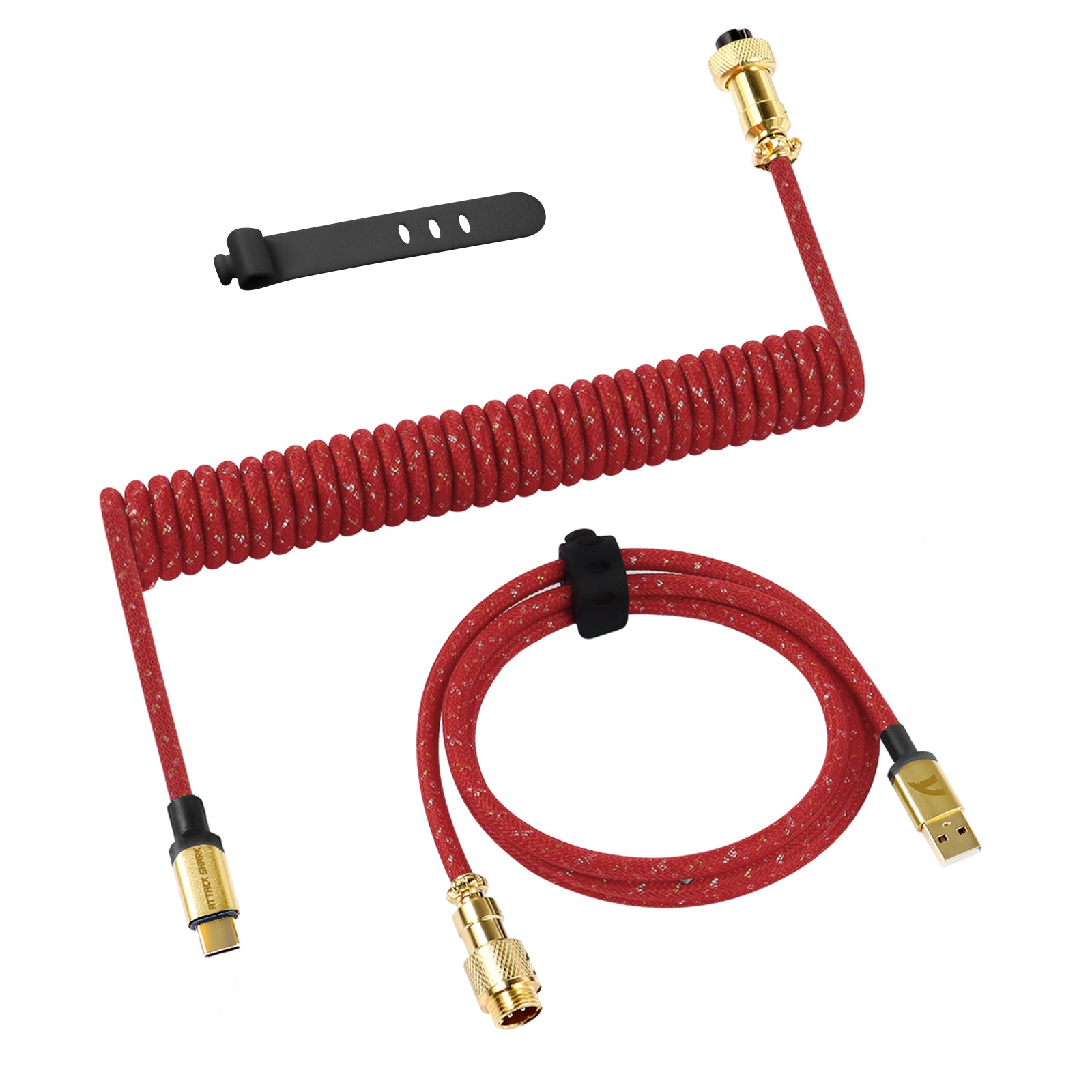 ATTACK SHARK C03 COILED CABLE