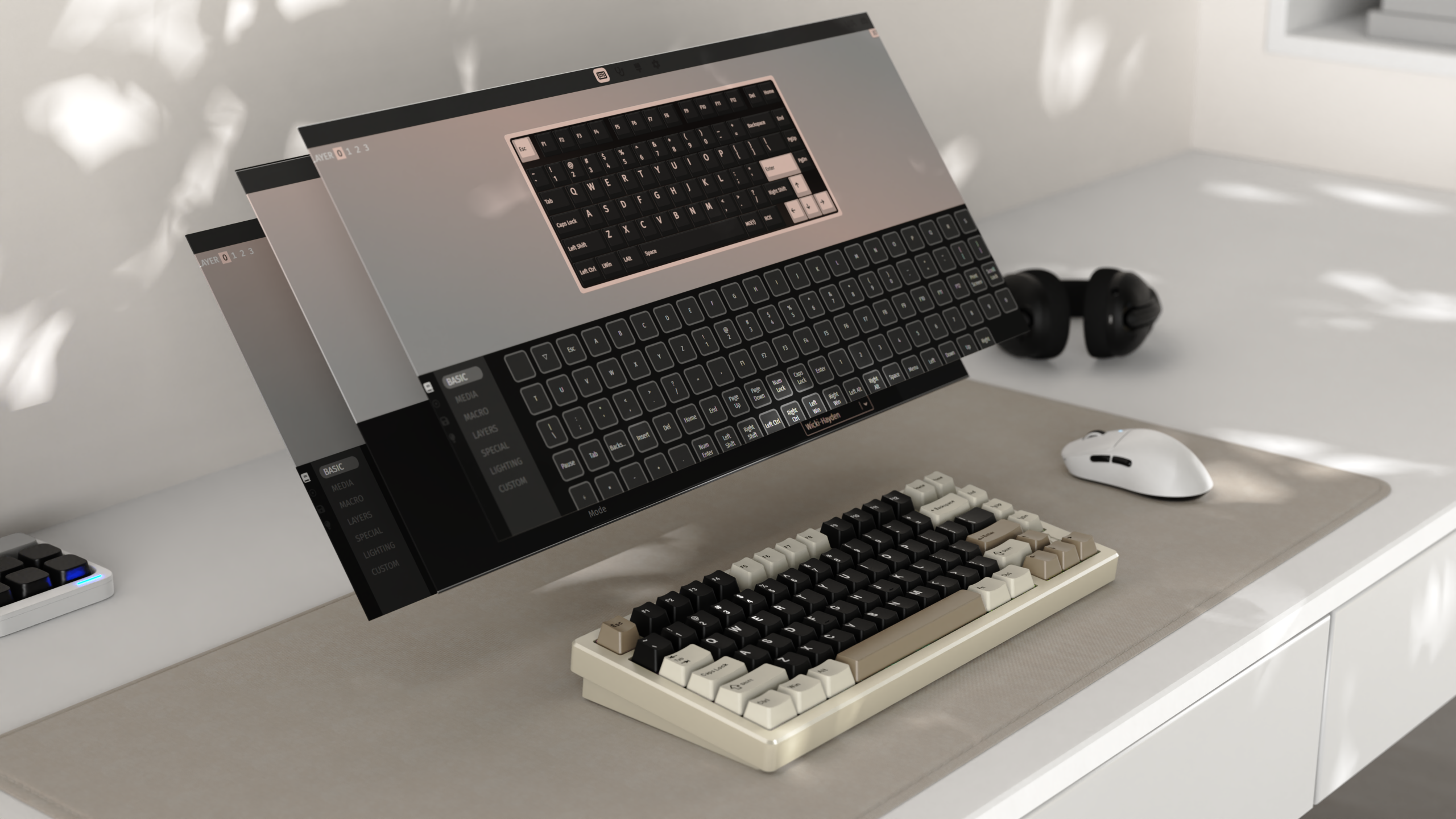 ATTACK SHARK X75 Full Aluminum Keyboard
