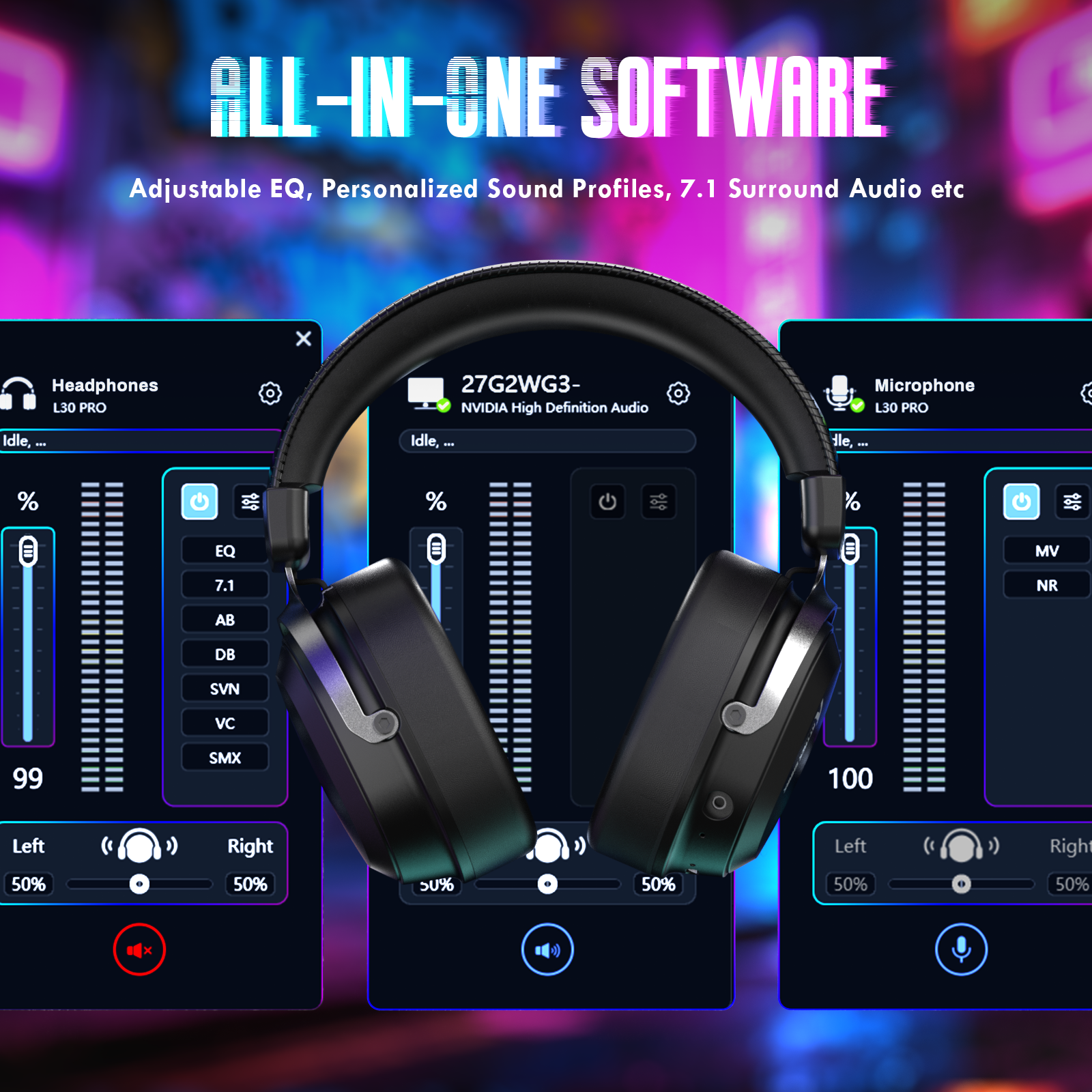 ATTACK SHARK L30PRO Wireless Gaming Headset