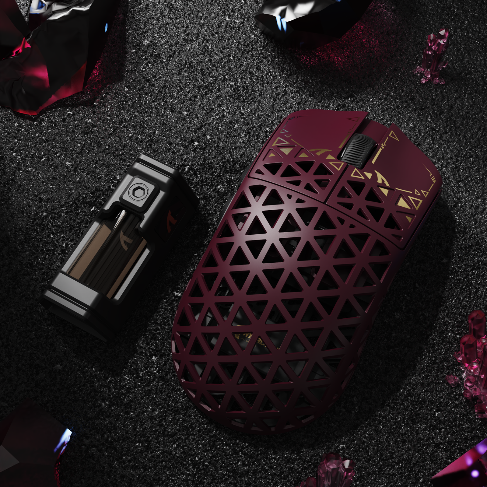 ATTACK SHARK R5 Ultra Carbon Fiber Wireless 8K PAW3950MAX Gaming Mouse