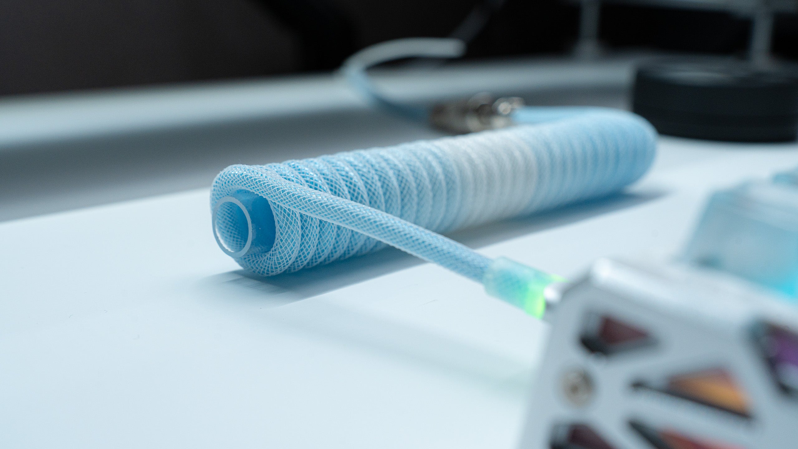 ATTACK SHARK C01ULTIMATE Coiled Cable for 8KHz Magnetic Keyboard