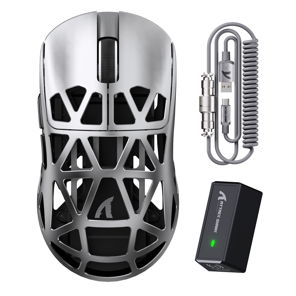R2 PRO Magnesium Mouse | 45g, PAW3950, 8K (No Dock)