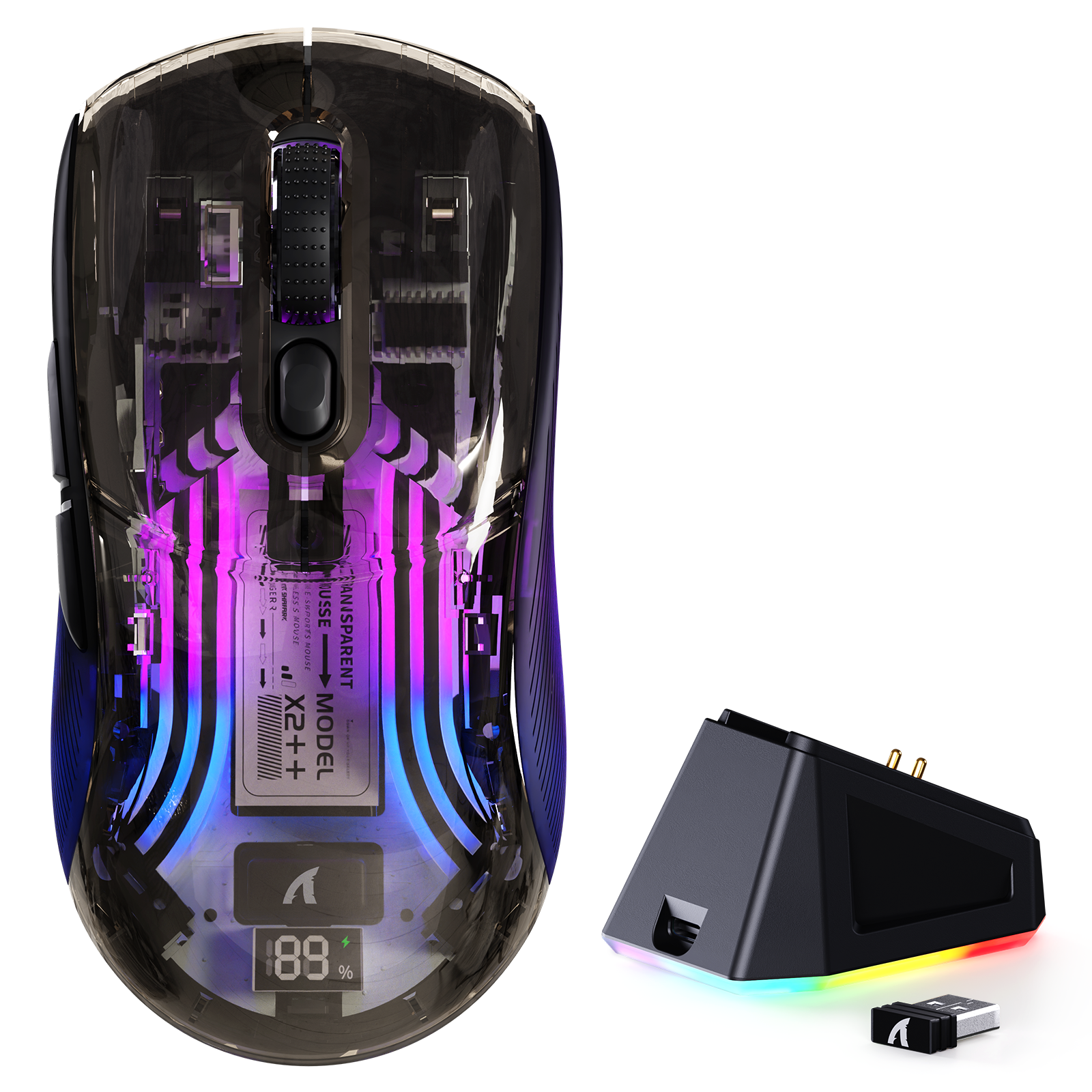 プロゲーマー向けワイヤレスRGBゲーミングマウス | ATTACK SHARK