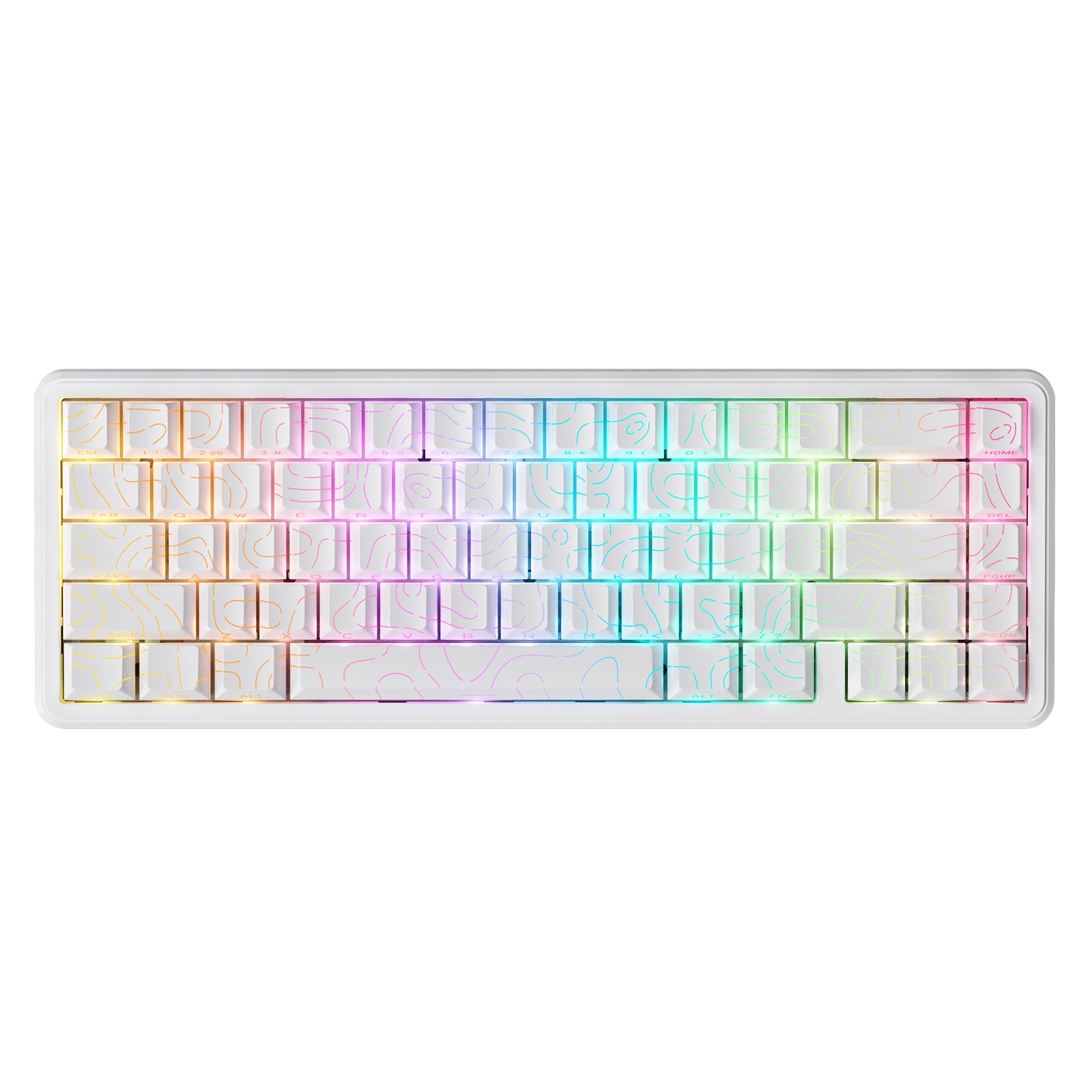 ATTACK SHARK X65 HE Magnetschalter Rapid Trigger-Tastatur