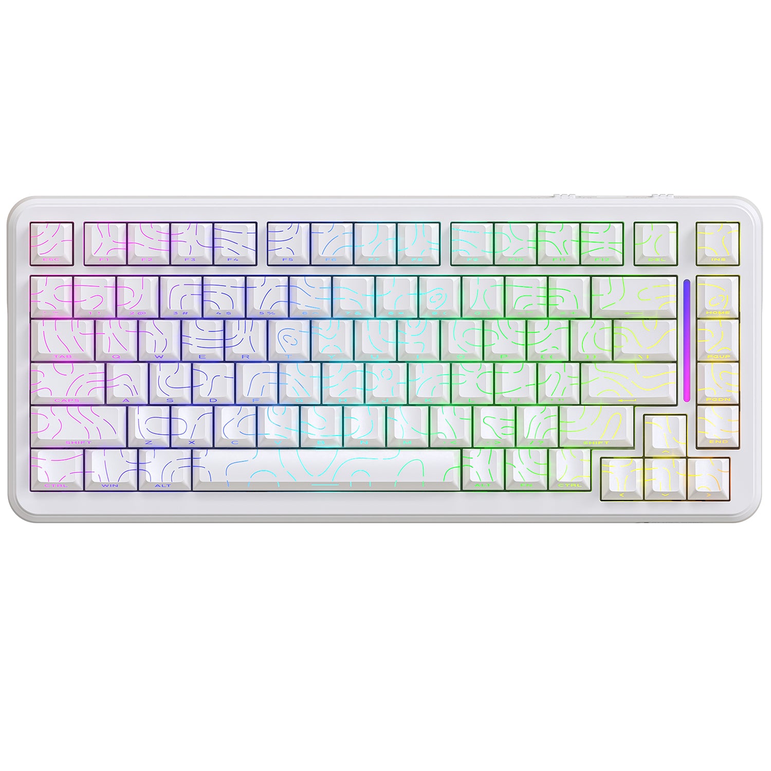 ATTACK SHARK X82PRO HE Wireless Rapid Trigger Gaming Keyboard Magnetic Switch