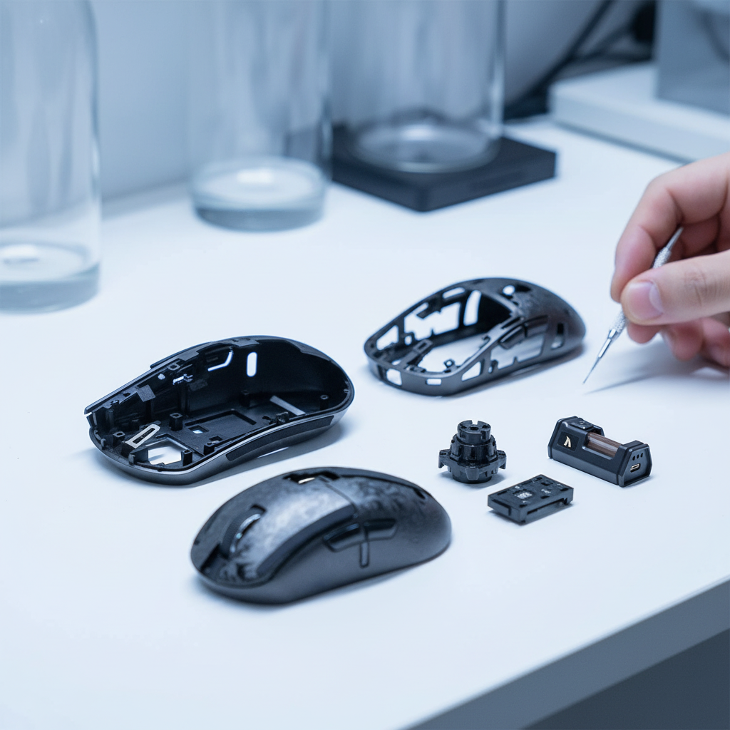 Weight-Neutral Dampening for Magnesium Alloy Shells - Attack Shark