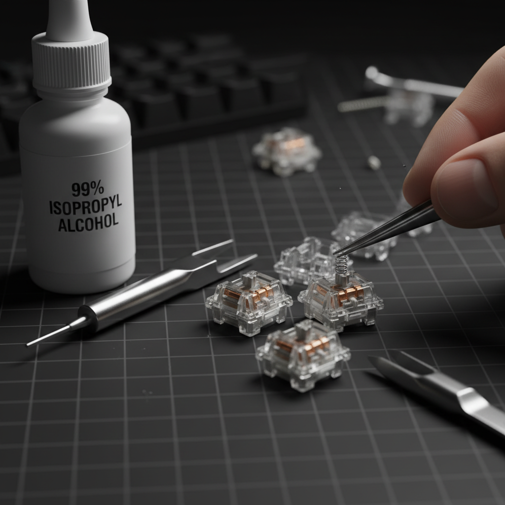 How to Clean Sticky Keyboard Switches After a Spill - Attack Shark