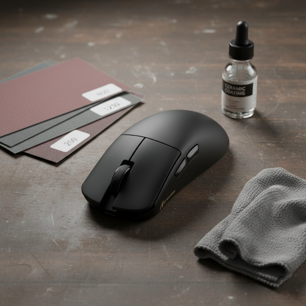 Restore Matte Finish on Carbon Fiber Gaming Mice