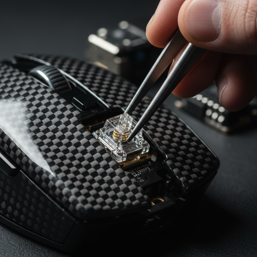 Matching Switches to Carbon Fiber for a Deeper Click