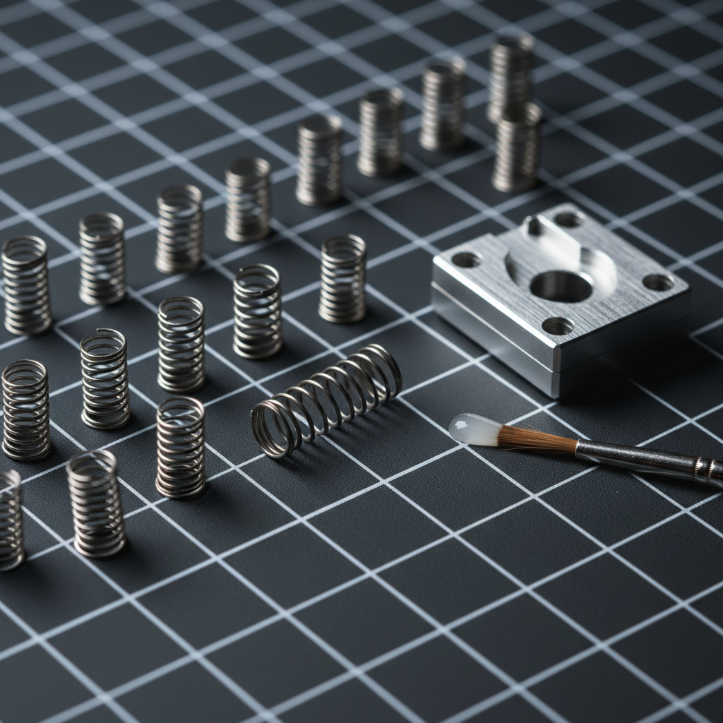 Spring Swapping: Tuning Return Speed for Small Desk Constraints