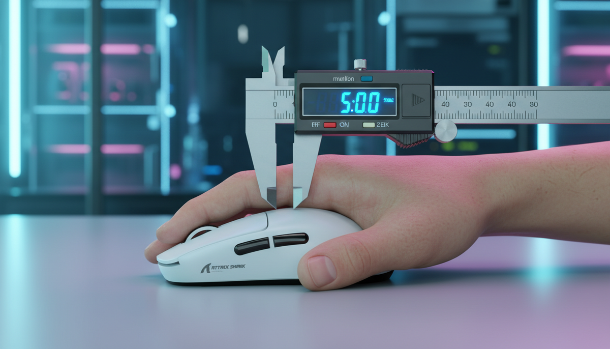 Mouse Fit Arch Height Guide for Gaming Mouse Fit | Attack Shark