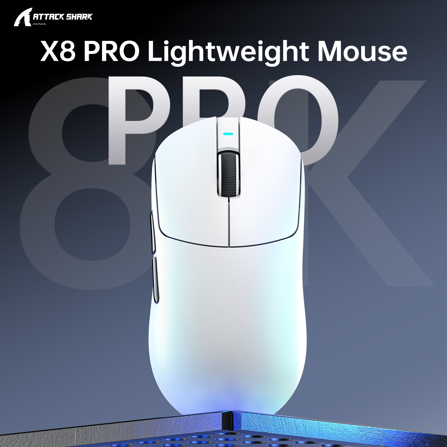 ATTACK SHARK X8PRO トライモード ワイヤレス ゲーミングマウス 40000 DPI 超軽量