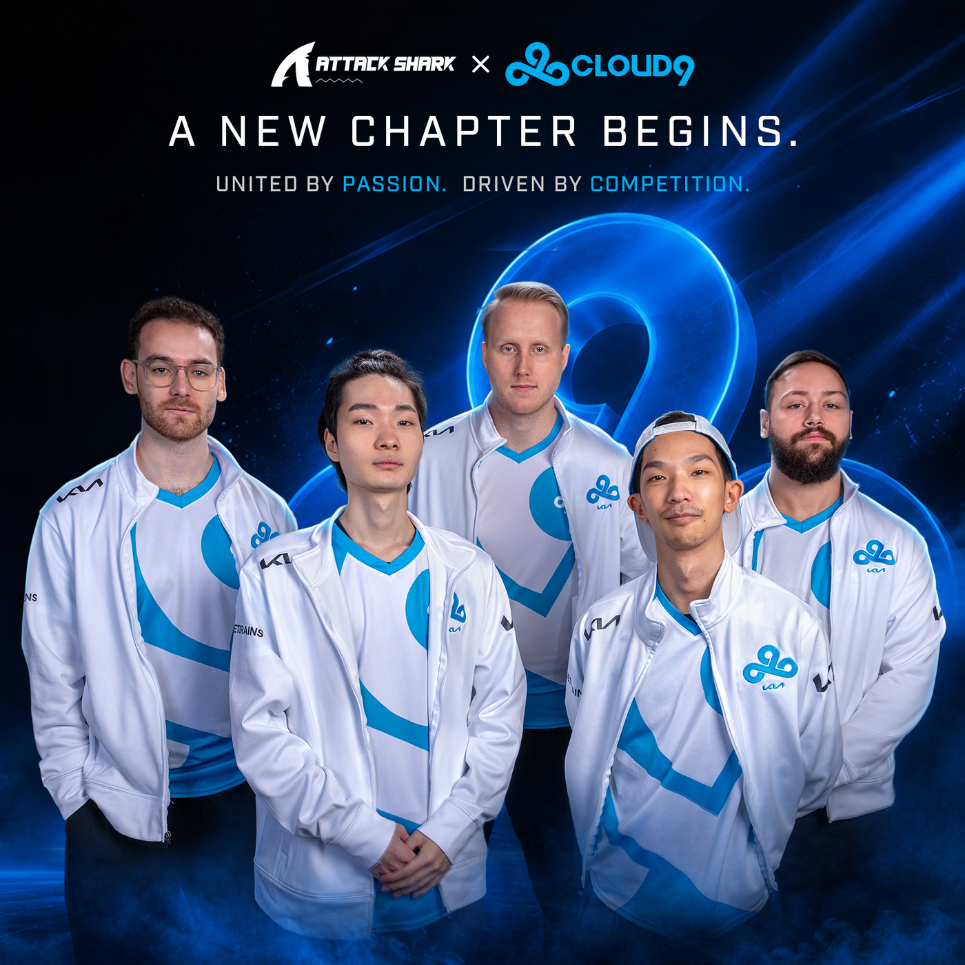 ATTACK SHARK und Cloud9-Partnerschaft