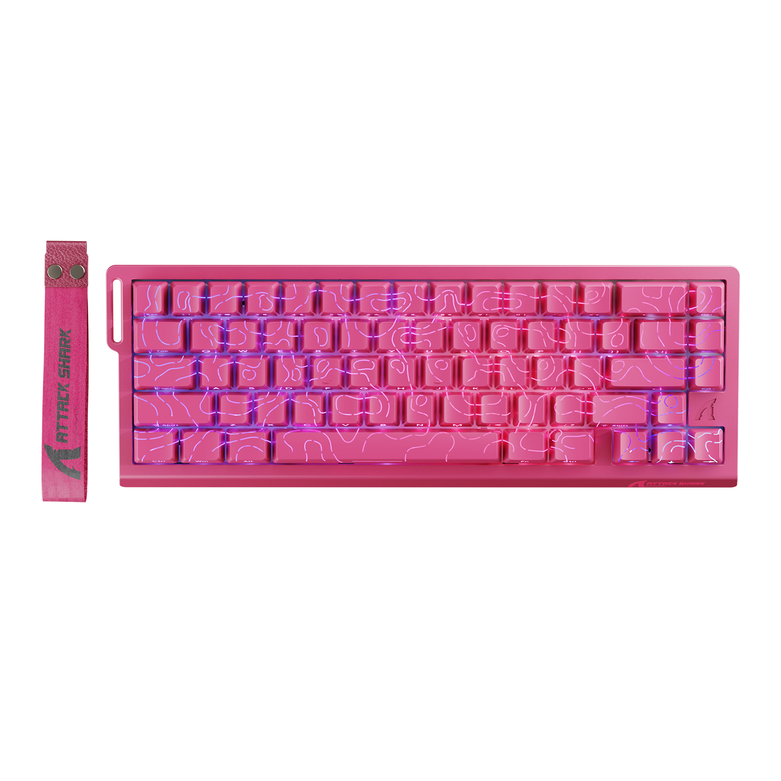 ATTACK SHARK X68 HE Rapid Trigger Keyboard Magnetic Switch