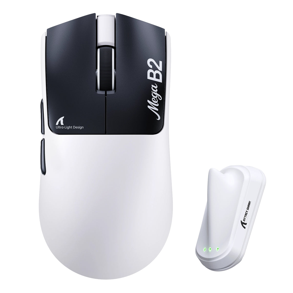 BIENTÔT DISPONIBLE : souris gaming sans fil magnétique ATTACK SHARK MEGA B2 TMR