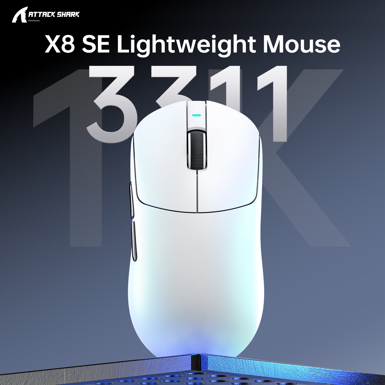 ATTACK SHARK X8SE Tri-mode Wireless Gaming Mouse 25000 DPI Ultra Lightweight