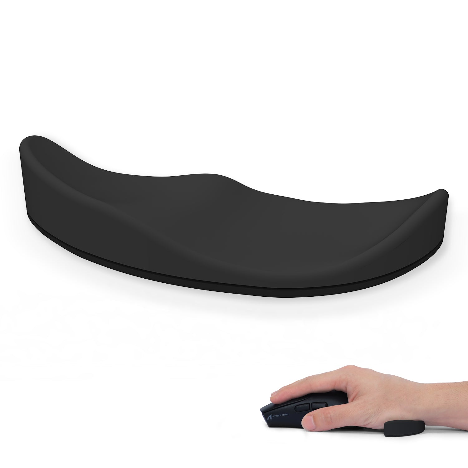 ATTACK SHARK Silicone Comfortable Mouse Wrist Rest